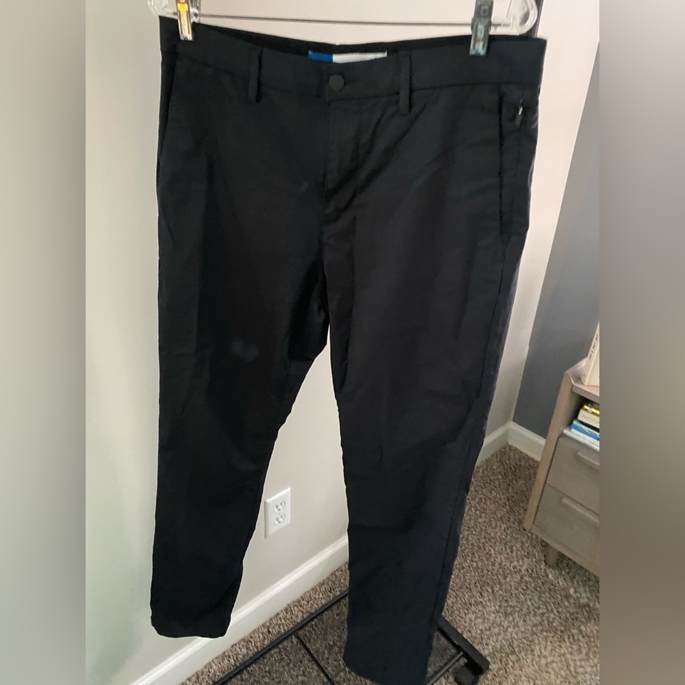 Old navy men’s pants.  Ultimate tech slim .